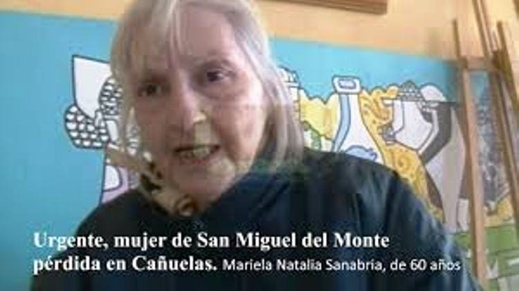 Urgente, mujer de "San Miguel del Monte" tirada por un Patrullero Policial de MONTE   en Cañuelas.