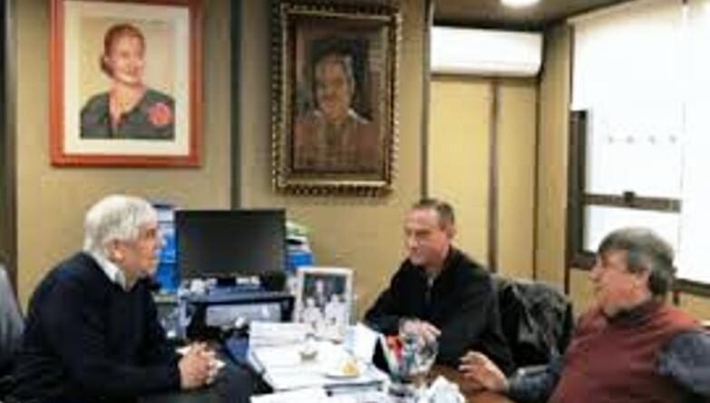 Partido Justicialista, se reunieron  Hugo Moyano, Rubén "Cholo" García y Gustavo Arrieta,  para concretar un frente social, sindical y político.