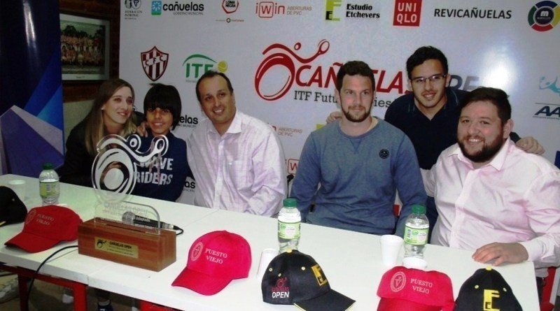 CañuelasOpen  hoy arranca el acto de apertura a las  12 hs en el Polideportivo de C.F.C