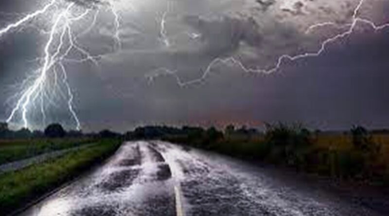 Alerta Meteorológico por vientos fuertes y tormentas.