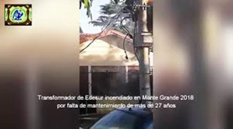 Edesur y un corte provocado por operarios de una empresa de Internet y Cable tv." Se vienen los Cortes"