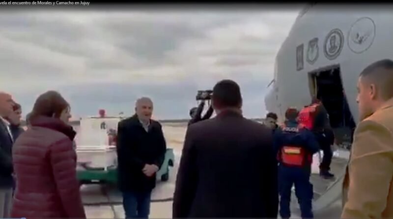 Jujuy, Fernando "Macho" Camacho viajo el 5 de septiembre con el Gobernador Morales, en un Hércules de la Fuerza Aérea Argentina.