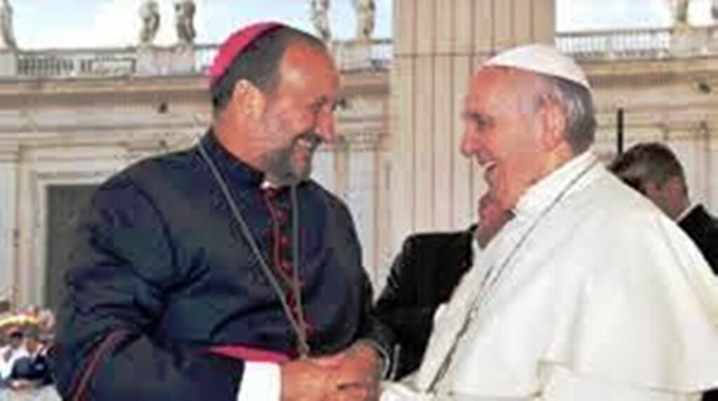 Cañuelas, el Obispo  Gabriel Barba se encuentra  en la Capilla San Miguel Arcángel hasta la misa y procesión el día 7 de enero del 2020.