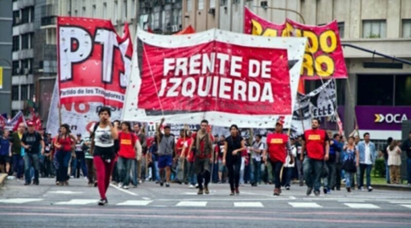 Frente de Izquierda, el Miércoles 12, 17.30h movilización a Plaza de Mayo¡Abajo el pacto para pagar la deuda! ¡Fuera el FMI!