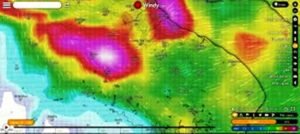 Alerta meteorológico tormentas fuertes esta madrugada de 02 00 hs hasta las 09 00 hs del 31 de diciembre