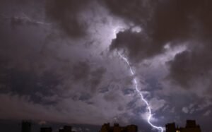 Alerta meteorológico por tormentas fuertes.