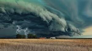 Alerta meteorológico por tormentas severas y fuertes.