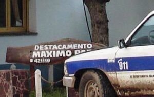 Apuñalaron un efectivo Policial en servicio en la segunda de Máximo Paz Partido de Cañuelas, 02112014