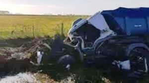 Cañuelas, accidente en ruta nacional 3 entre cañuelas y san miguel del monte.