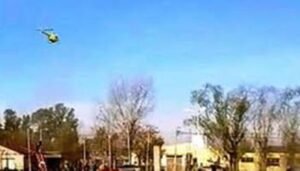 Cañuelas, edesur y su helicóptero realizando vuelos peligrosos