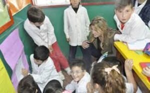 Cañuelas, La Intendenta Marisa Fassi acudió a la Escuela Primaria Nº27