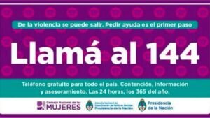 Cañuelas, movistar personal y claro anunciaron la gratuidad de la línea 144, contra la violencia de género