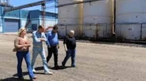 Cañuelas, el intendente gustavo arrieta visitó la empresa grabya s.r.l