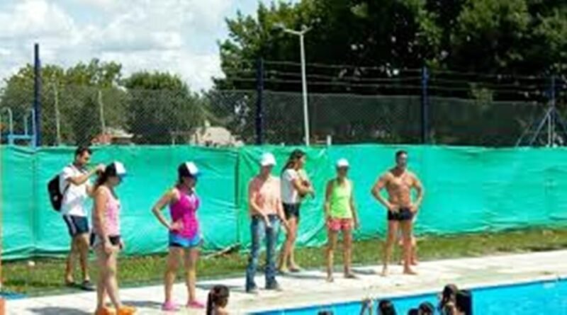 Cañuelas, se iniciaron las actividades de la Colonia de verano 2020 en la Pileta Municipal del Barrio Libertad.