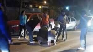 Cañuelas, una Renault Kangoo atropello a una señora y se dio a la fuga.