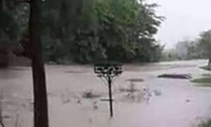 Cañuelas. barrios periféricos bajo el agua.