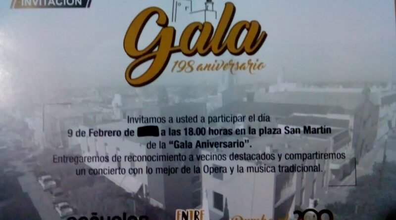 Cañuelas Domingo 9  Gala Aniversario en la Plaza San Martín