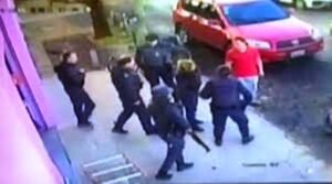 añuelas, movilización por abusó Policial. 2