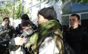 añuelas, movilización por abusó Policial.