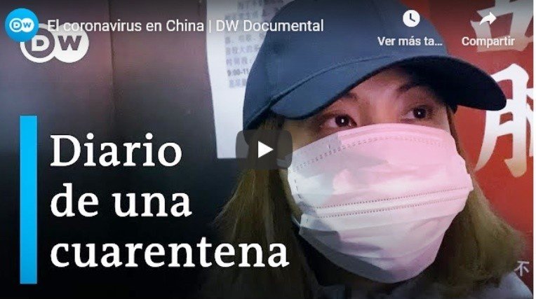 En China un  Documental  de la  lucha contra el coronavirus en un nuevo concepto de cuarentena.