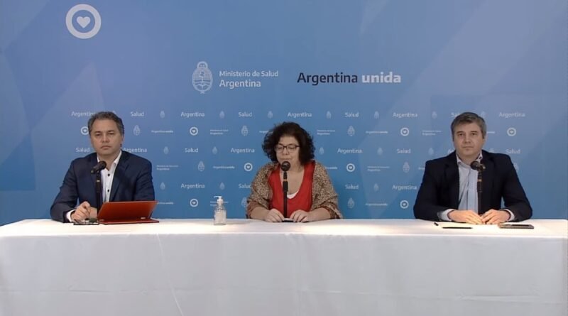 Coronavirus COVID-19, Argentina Vizzotti:  ayer no se rompió la cuarentena”1.353 casos confirmados de coronavirus y 42 fallecidos, 86 en terapia intensiva.