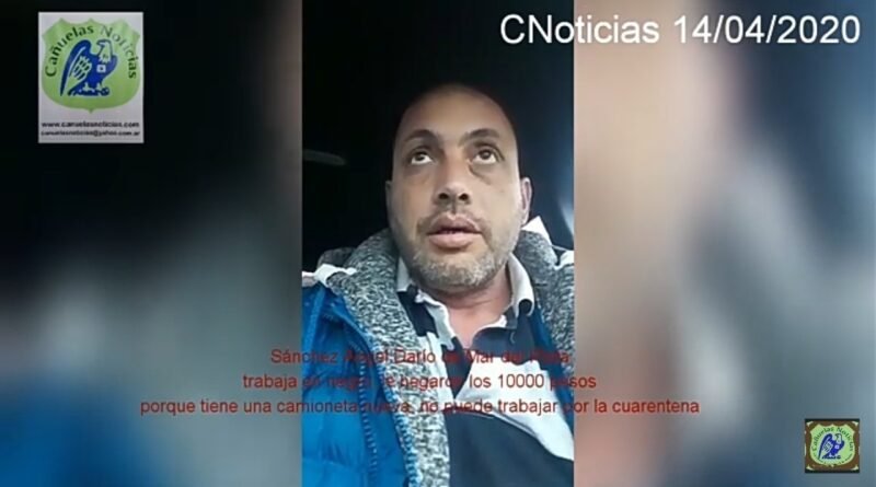 Mar del Plata,  Hombre  desesperado para alimentar a su flia.