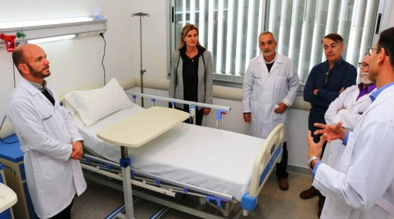 Cañuelas  Coronavirus  COVID-19: El Hospital Néstor Kirchner recibió el equipamiento para el nuevo pabellón de aislamiento.