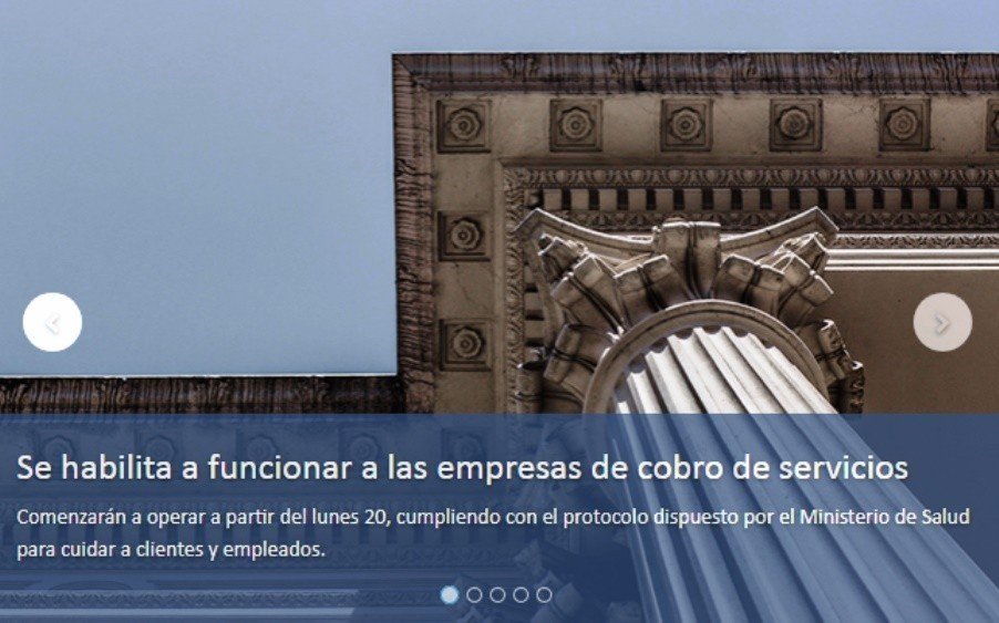 El  Banco Central de la Republica Argentina se habilita a funcionar a las empresas de cobro de servicios