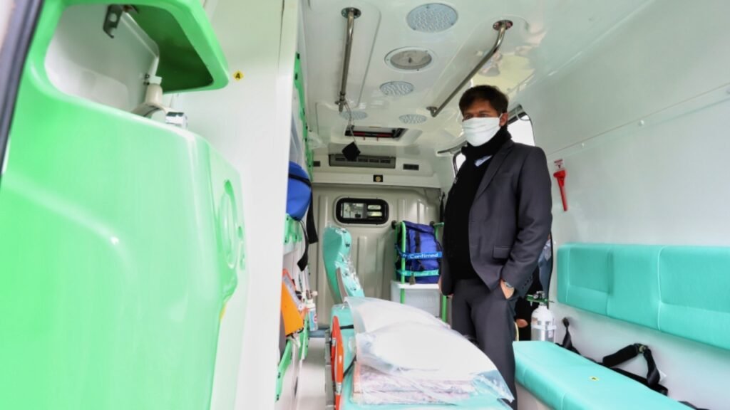La Gobernación de la Provincia de Bs. As. La Región Sanitaria XI cuenta con dos nuevas ambulancias del sistema “SIES”
