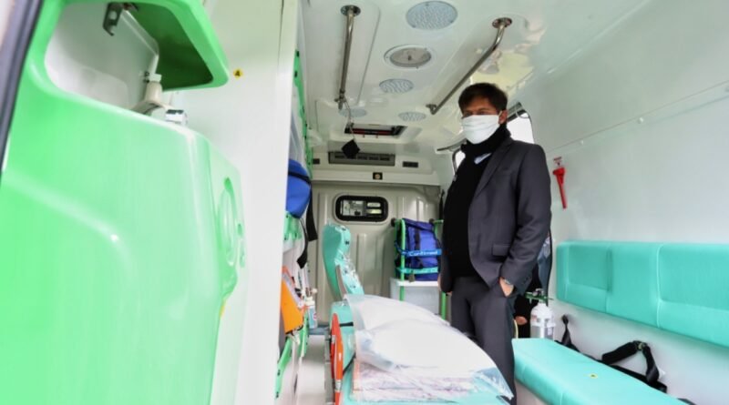 La Gobernación de la Provincia de Bs. As. La Región Sanitaria XI cuenta con dos nuevas ambulancias del sistema “SIES”