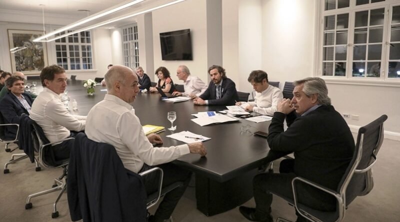 Argentina COVID-19 Aislamiento social  Alberto Fernández avanzó con Kicillof y Larreta en un acuerdo.