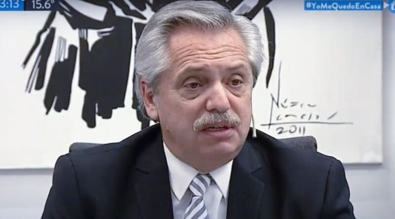 Alberto Fernández en “TN” aclaro: "A todos nos preocupa la economía pero más nos preocupa la salud de la gente"