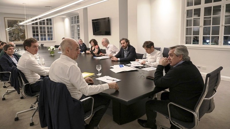 Argentina COVID-19 Aislamiento social  Alberto Fernández avanzó con Kicillof y Larreta en un acuerdo.