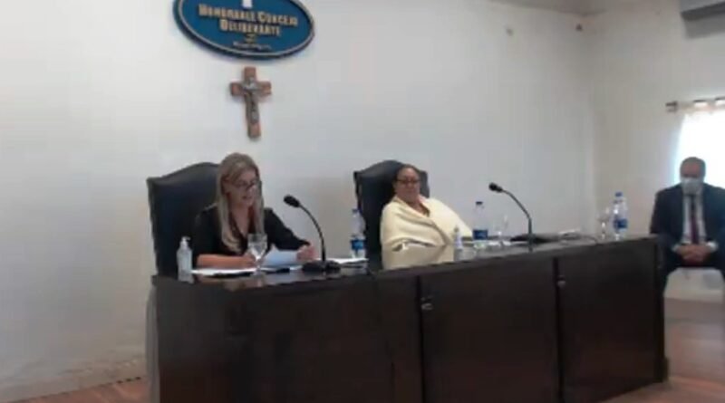 Cañuelas: Marisa Fassi inaugurando la sesiones Ordinarias en el H.C.D