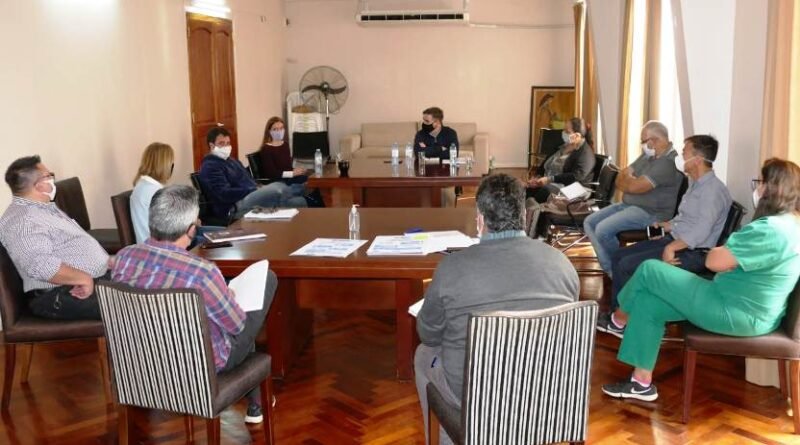 Cañuelas  Palacio Municipal:  Nueva reunión del Comité de Evaluación por el COVID-19.