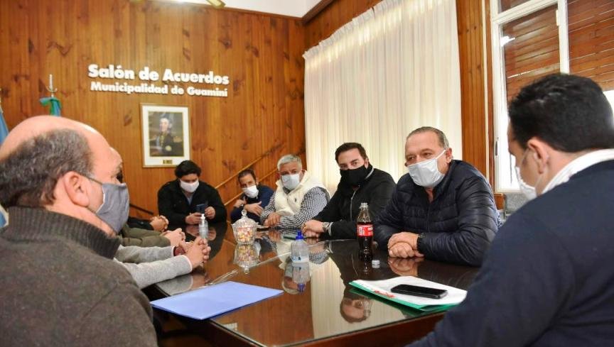 Guaminí  logro de los ciudadanos y el cuidado del intendente sobre su pueblo" remarcó Berni