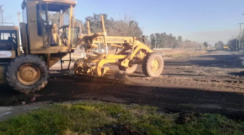 Cañuelas : continuaron los trabajos de saneamiento en barrio Libertad y limpieza en Buen Pastor. 