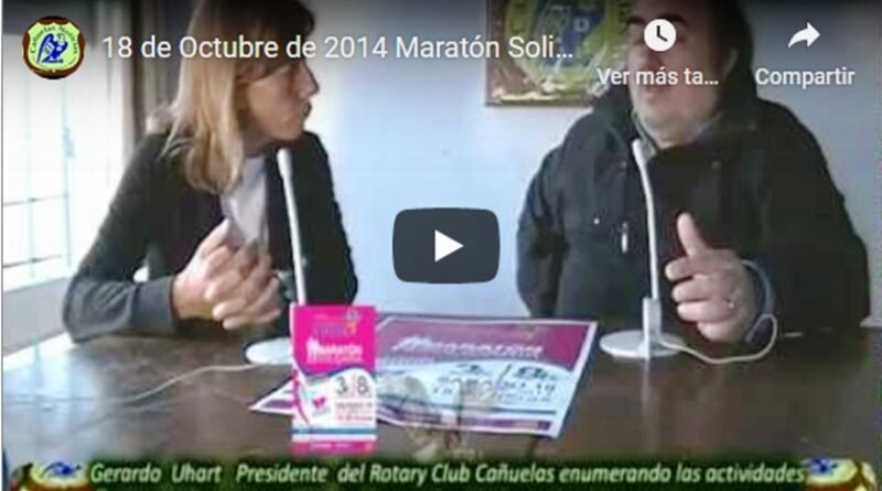 “Muchos inscriptos” en la Maratón Solidaria Tómatelo a Pecho en Cañuelas