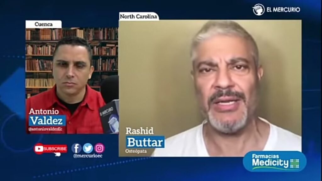 Ver “Hablamos de vacunas, Bill Gates, 5G, mascarillas y Covid-19 con el Dr. Rashid Buttar” en YouTube