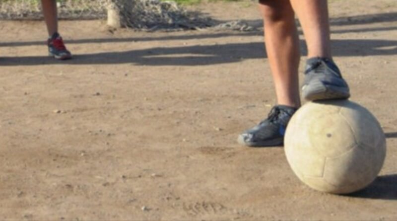Cañuelas, menor de edad falleció jugando al fútbol en el Barrio Guzzetti.