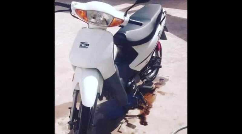 Cañuelas: robaron una moto en la puerta de la casa, la dueña necesita de vuestra colaboración.