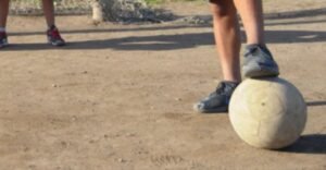 Cañuelas, menor de edad falleció jugando al fútbol en el Barrio Guzzetti.