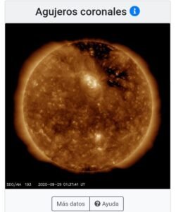 Alerta: tormenta geomágnetica g2 impactando en el campo magnético terrestre, índice kp en 5.