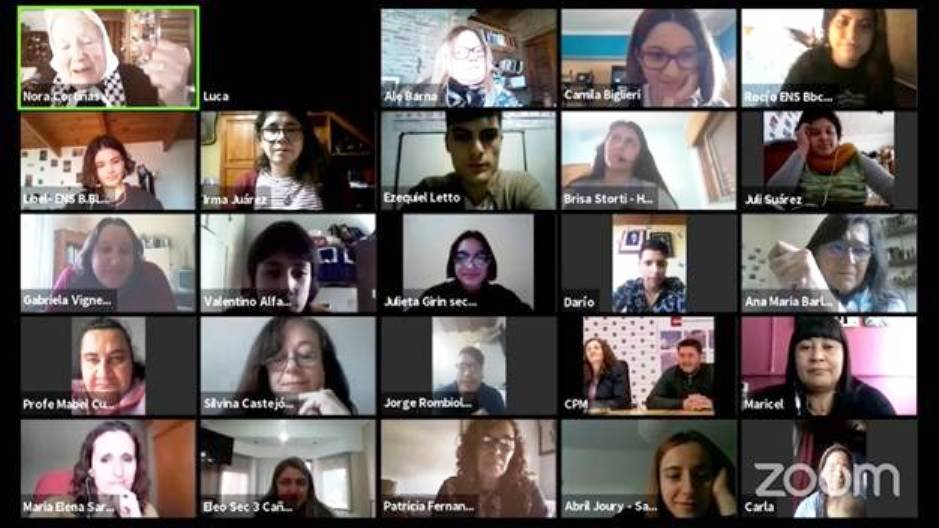 Jóvenes de toda la provincia conmemoraron el 44º aniversario de la noche de los lápices  
