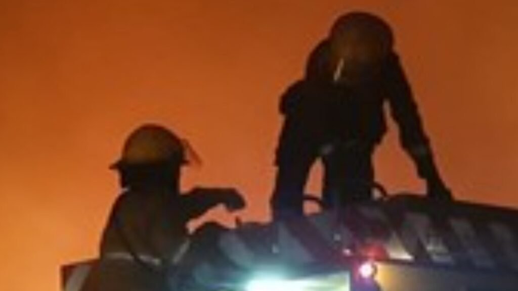Cañuelas: incendio en un comedor de una vivienda en calle Sarmiento al 1700