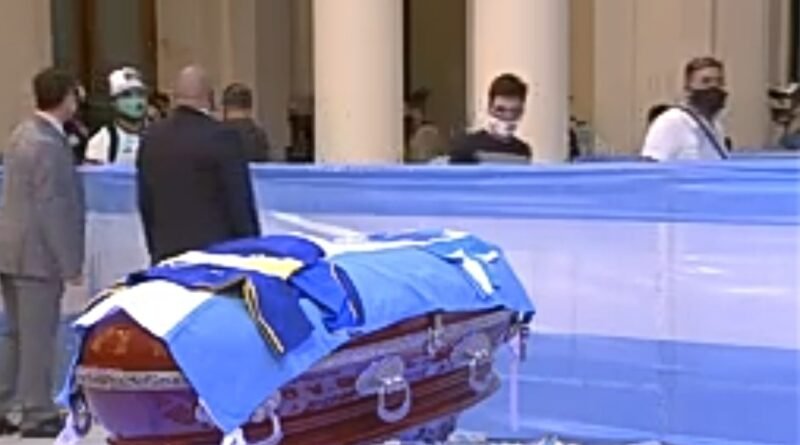 EN VIVO Casa Rosada: Despedida a Diego Armando Maradona