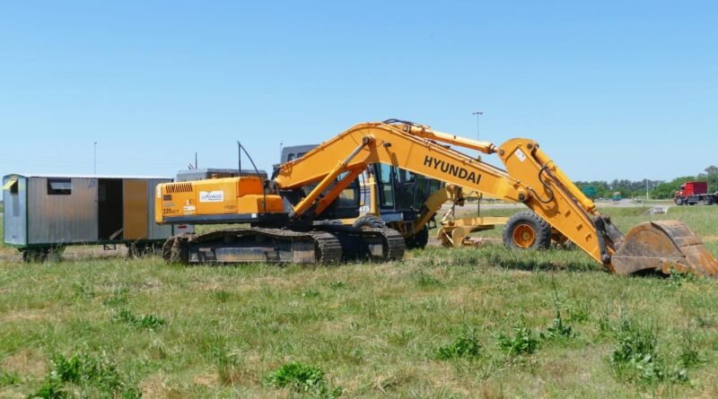 Cañuelas-Comienzan las obras de la rotonda de ruta 6 y 3.- 