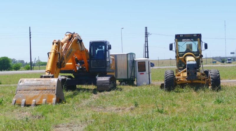 Cañuelas-Comienzan las obras de la rotonda de ruta 6 y 3.- 
