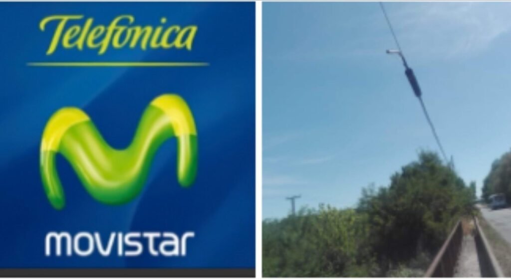 Cañuelas Vicente Casares – sin teléfonos ni internet, robaron los Cables de Movistar Telefónica, el 02/01/2021.
