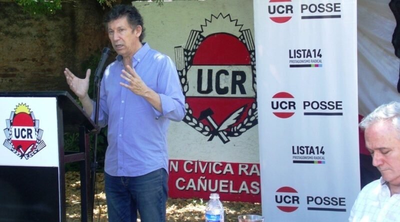 Cañuelas-Gustavo Posse anuncio la separación de los Radicales con el Pro de Macri